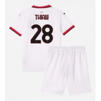 AC Milan Malick Thiaw #28 Replika babykläder Bortaställ Barn 2024-25 Kortärmad (+ korta byxor)